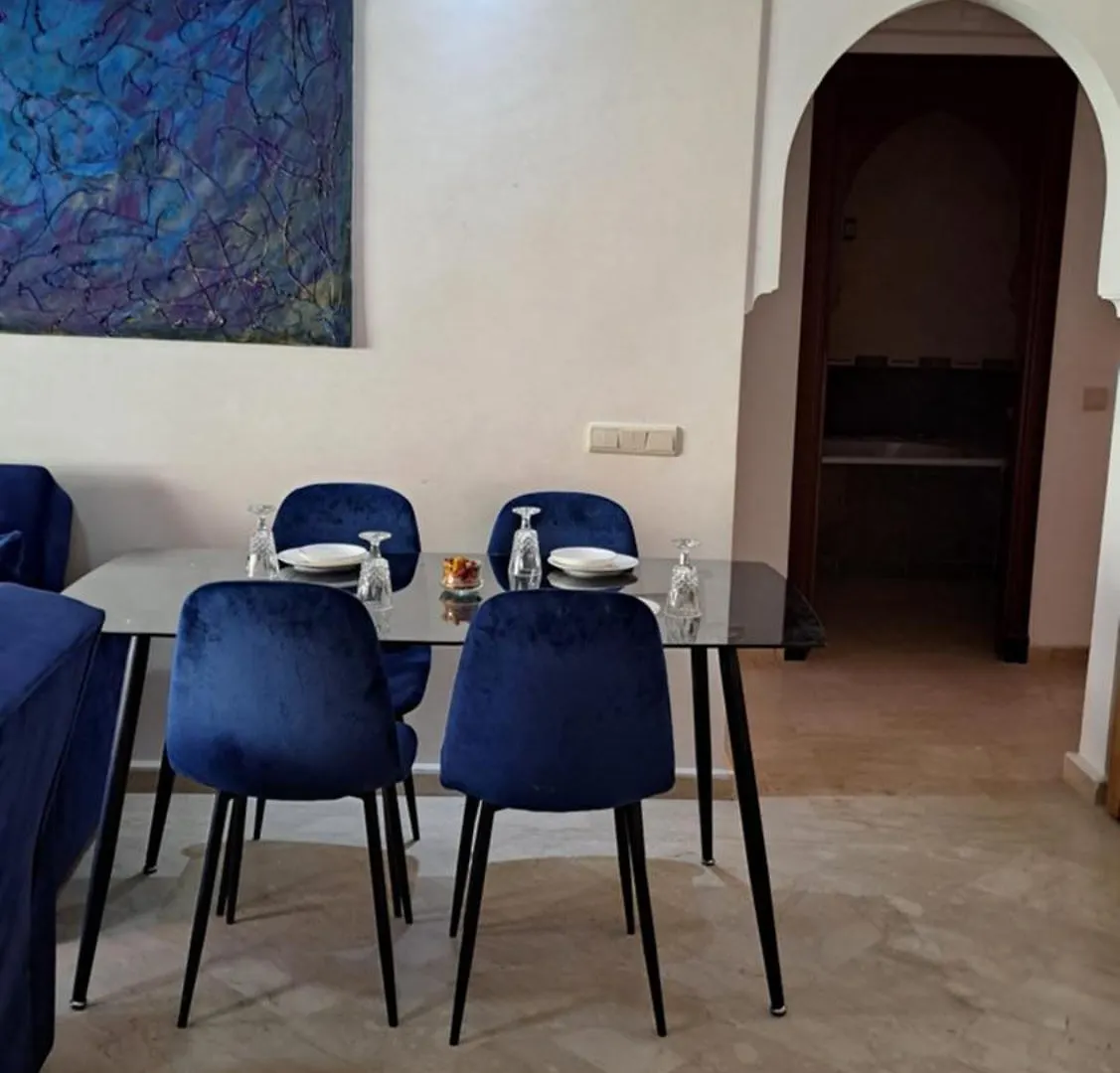 아파트 Appartement Tres Moderne A Gueliz 마라케시